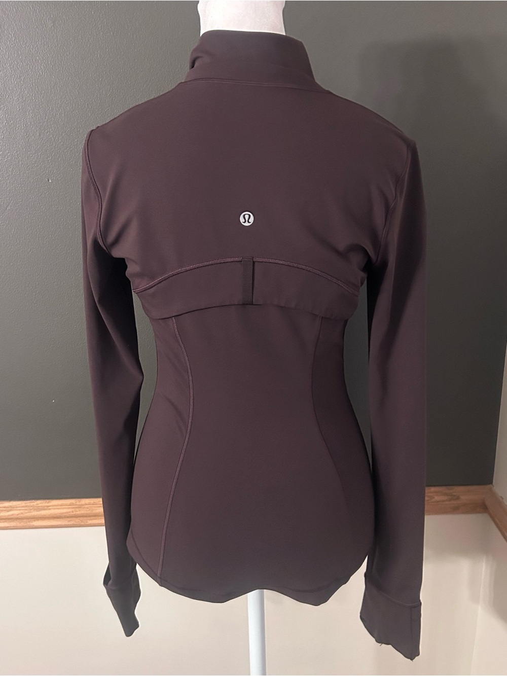 Lululemon Define Jacket *Nulu Espresso Brown Size 4 - Picture 4 of 6